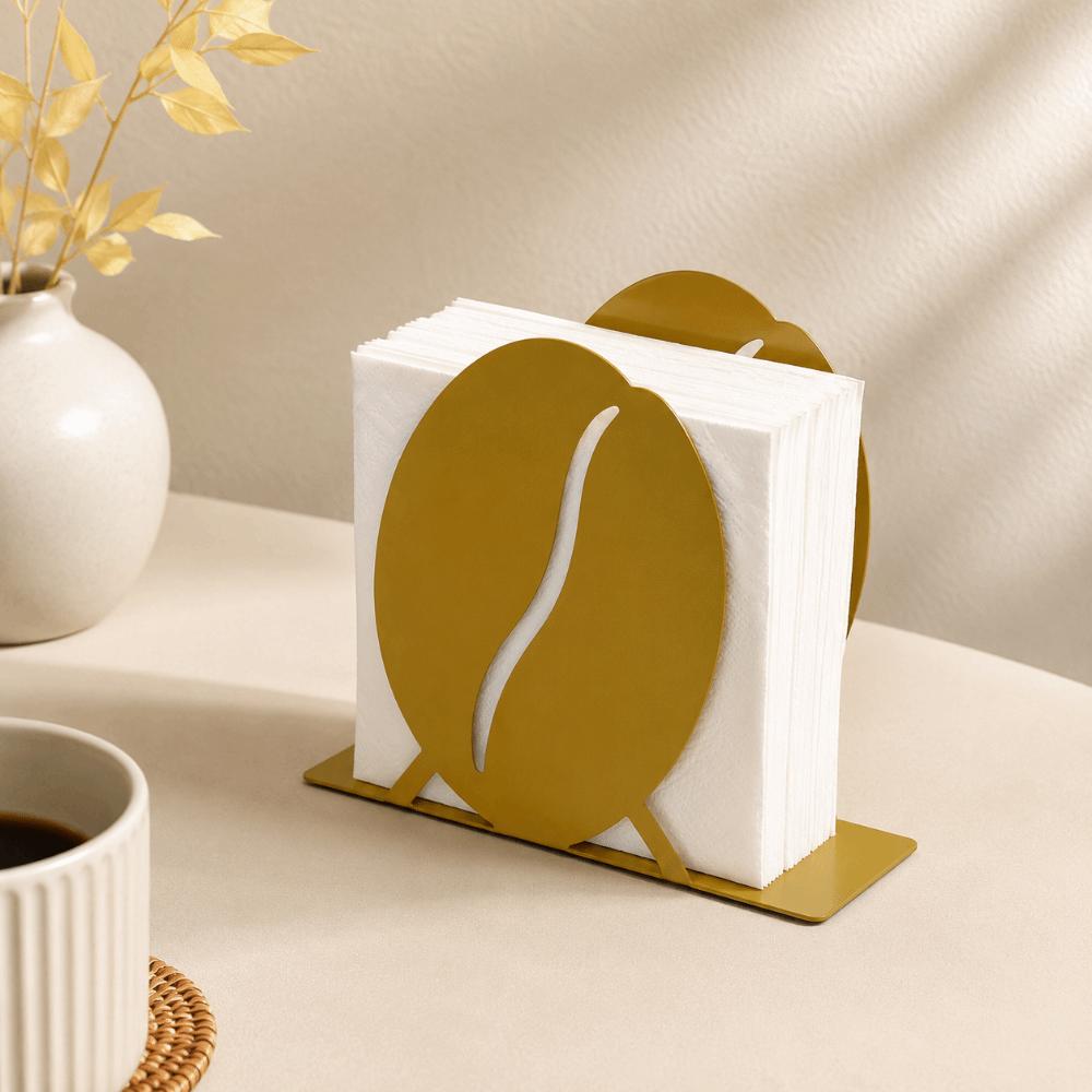 Heavy Duty Retro Napkin Holder Hollow Napkin Container Exquisite Napkin Storage Shelf  Party Use