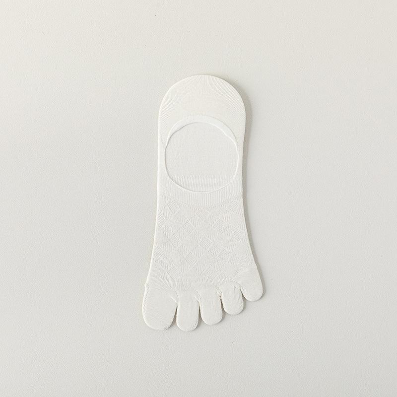 

Носки с пятью пальцами, Мужские летние носки-лодочки, Тонкие спортивные сетчатые дышащие, Невидимые носки с разделением пальцев, Короткая голень 1 pair