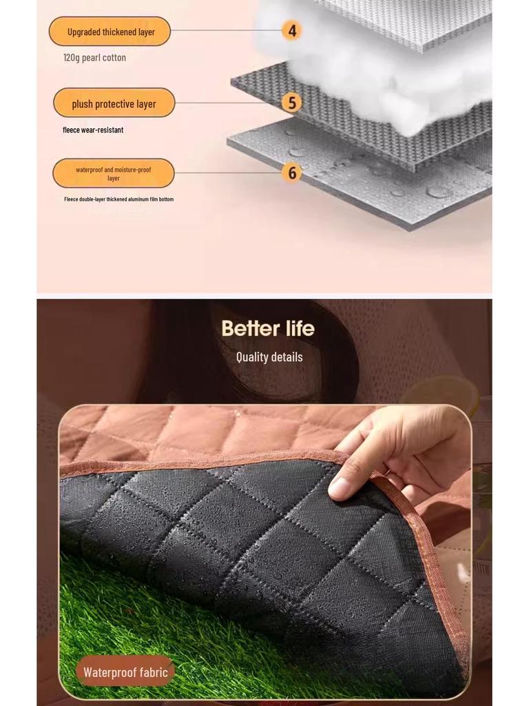 Extra Large Outdoor Camping and Beach Mat – Portable, Moisture-proof, Thickened 3m Picnic Cushion.