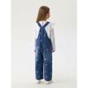 Mark Jenny Heart-Filled Girls' Pure Cotton Denim Overalls Baby Pants 2026 Spring New Style 560112