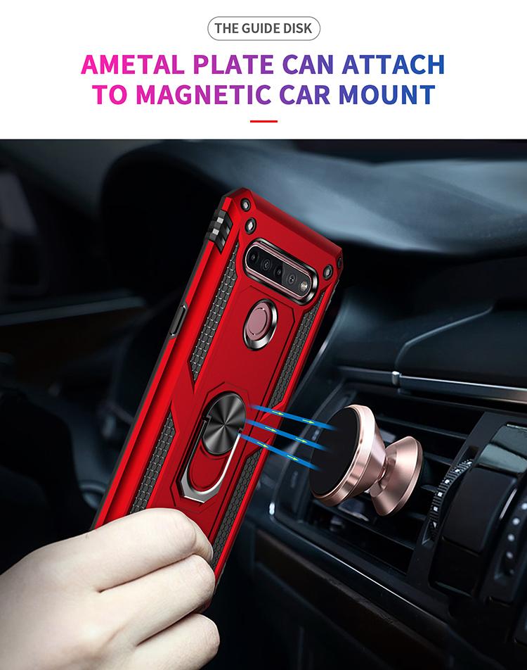 Shockproof Case for LG K51s K41s Case Cover Military Armor Drop Protective Ring Holder Magnet Phone Case K 51s 41s