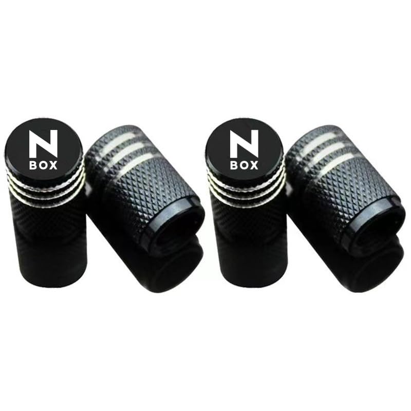 N-BOX Car Tire Valve Cap Aluminum Tire Air N Series