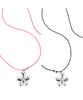Findelise 925 Big Daisy Pendant Silk Necklace