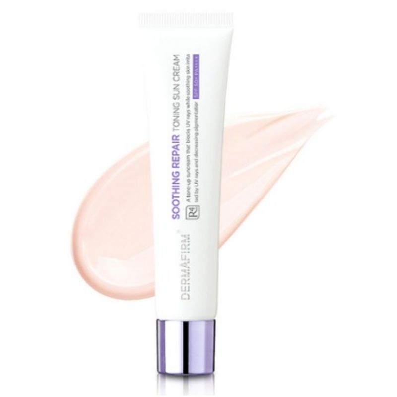 Dermafirm Soothing Repair Toning Sunscreen R4 SPF50+ PA++++ Calming Tone-Up Sun Cream 40g