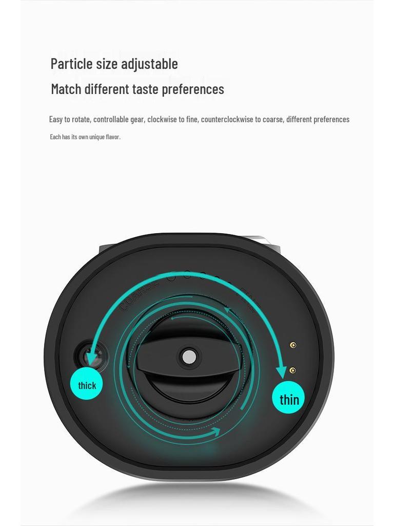 Râșniță Electrică pentru Piper și Sare de Mare - Sticlă de Uz Casnic Neagră