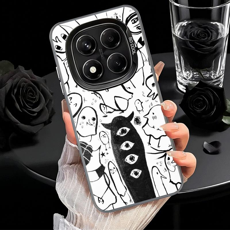 Custodia morbida per telefono anime Oyasumi Punpun per Xiaomi Redmi Note 13 14 15 Pro Plus 12S 12 11S 11 11T 10S 10 Copertura posteriore antiurto