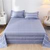 Washed Cotton Bed Sheet Bedspread Soft Breathable and Fade Resistant Easy Maintenance for Room Bedding Sheet