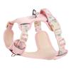 Custom Adjustable Neoprene Luxury Fruit Pattern Printed Webbing Breathable Comfortable Hook Loop Closure Hand Wash Dog Harness S