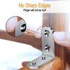 10PCS 90 Degree Angle Corner Brackets Stainless Steel Corner Brace Fastener Wall Brackets Hanger for Shelves,Table,Chair