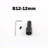 B12 Motor Shaft Sleeve 5/6/7/8/10/12mm For Milling Machine