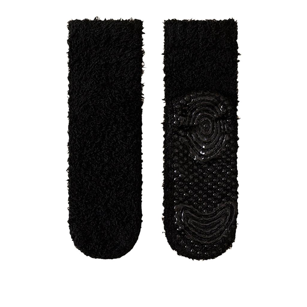 Men's Non- Floor Socks With, Thick Warm -Shedding House Socks for Home Wear