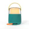 Enceinte bluetooth - lick - lumineuse avec micro - change voix - karaoke - bleu