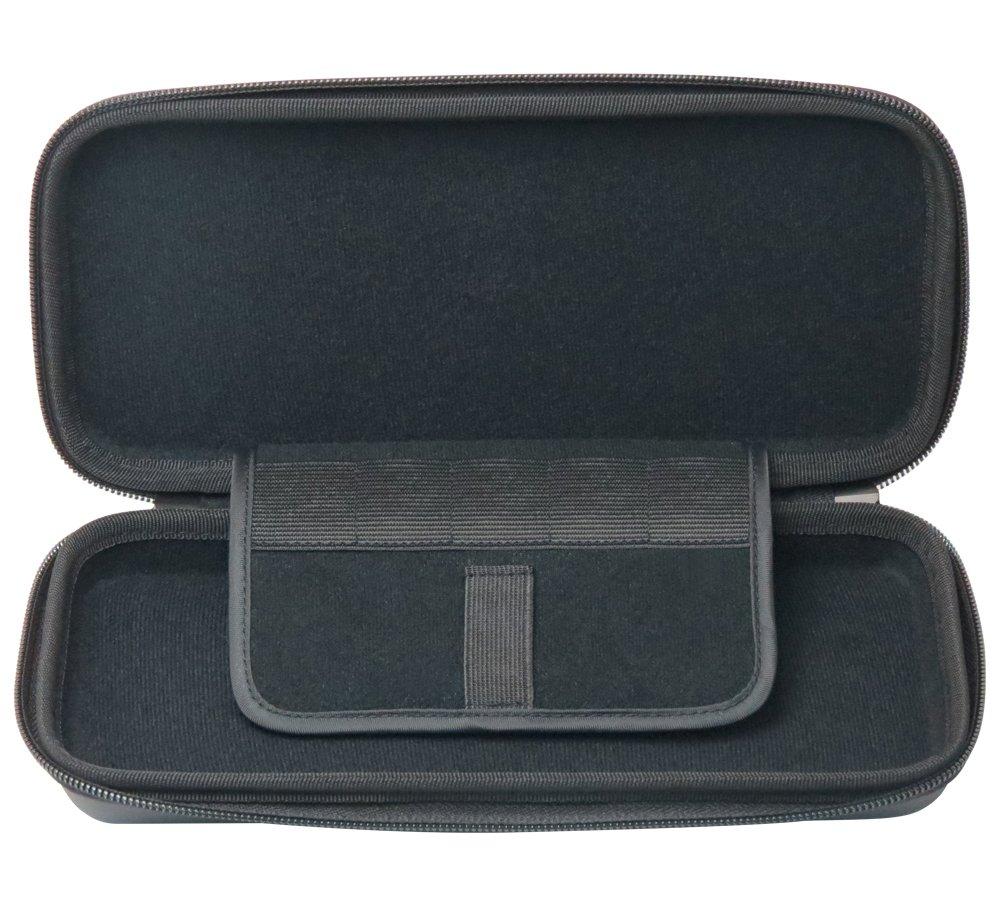 [Compatible with Nintendo Switch] Tough Pouch for Nintendo Switch, Black x Blue