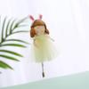 Hanging Ornament Girl Doll Figurine Set of 3 Easter Holiday Decoration Wall Mounted Pendant Room Decoration Easter Gift