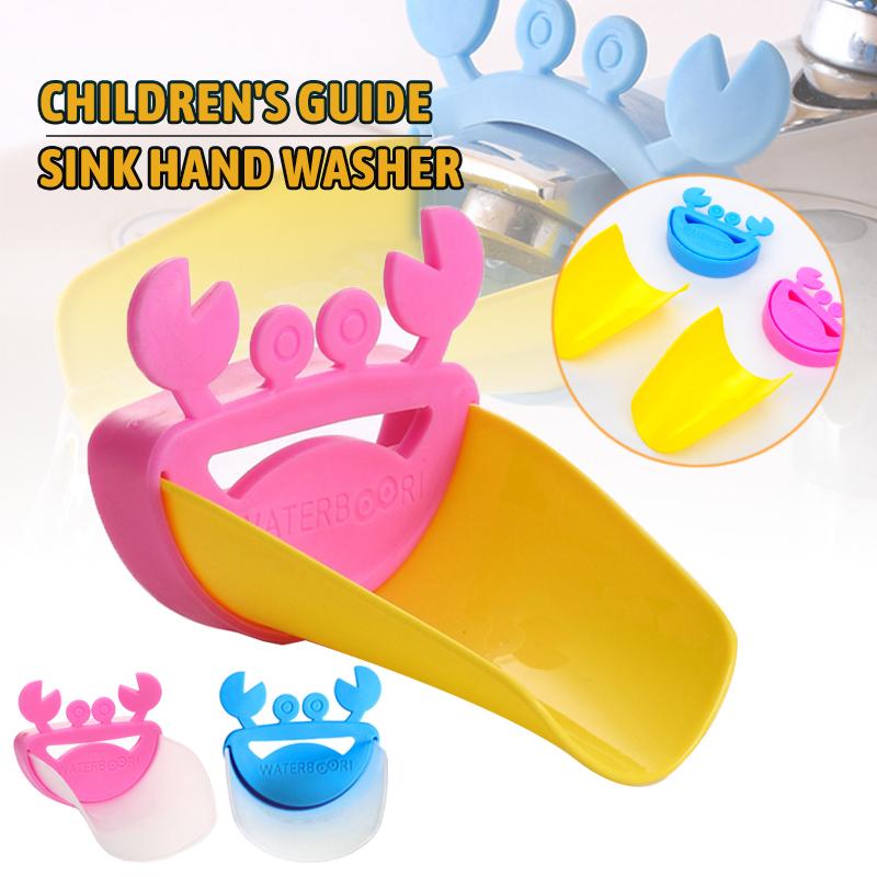 

PDTO Крабовый смеситель, удлинитель для детей, детей, мытья рук, раковина для ванной комнаты, ванны