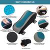 1Pcs  Thick Memory Foam Armrest Pads For Desk Chair Office Chair Armrest Pillow Ergonomic Support For Home And Office Use