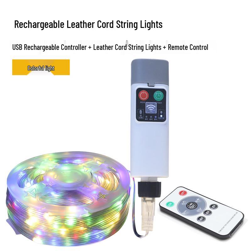 

HEIXIE USB Rechargeable Waterproof LED Decorative String Lights