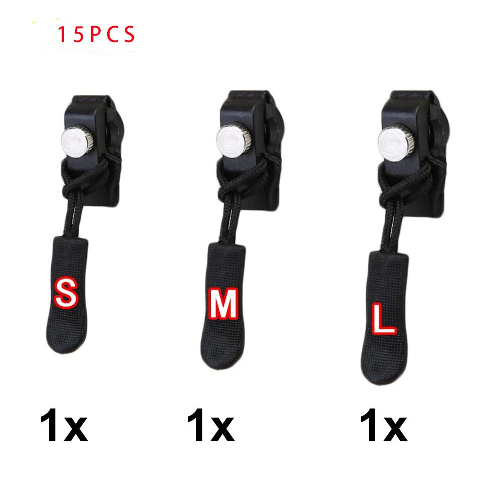

Zipper Head Replacement Zipper Slider Pull for Jacket Bags Coat Free Sewing Universal Zipper Repair Kit Quick Instant Detachable