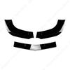 3PCS Front Bumper Lip Splitter Spoiler Diffuser Body Kits For Mercedes Benz E class Coupe C207 W207 AMG E300 E350 E500 2009-2012