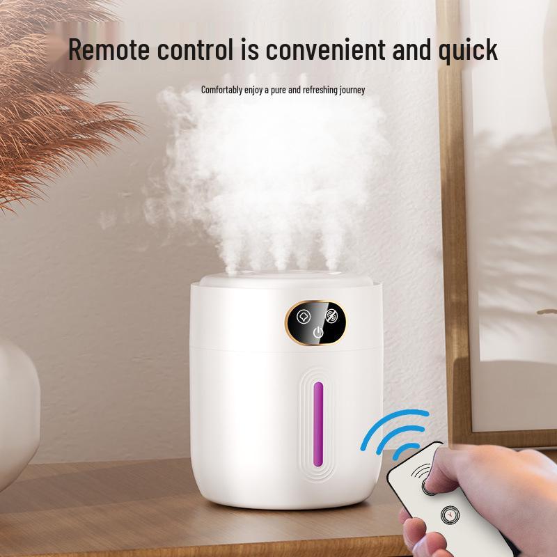Ultraviolet Antibacterial Rechargeable Humidifier: Silent, Large-Mist, Ideal for Bedrooms & Safe for Pregnant Women & Babies.