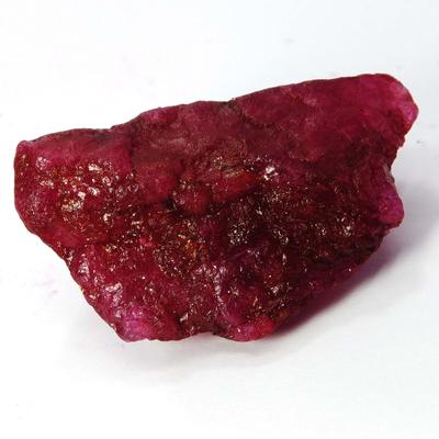 255 Ct Natural RUBY Huge Rough Earth Mined CERTIFIED Red Loose Gemstone