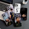 Cover for Samsung Galaxy S20 S22 S21 FE Ultra Plus A07 A17 A15 A16 A25 A57 A37 Phone Case Soccer No 5 B-Bellinghams Football No5