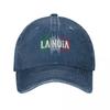 Baseballkappen Angelina Unisexgo La Noia Accessoires für Unisex Damen Vintage Used Washed 2024 Song Contest Snapback Kappe Geschenk
