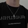 Sweater Chain Boyfriend Gift Korean Style Necklace Men Necklace Clavicle Chain Geometric Necklace