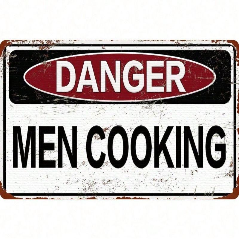 

Metal Poster Danger Sign Retro for Garage Wall