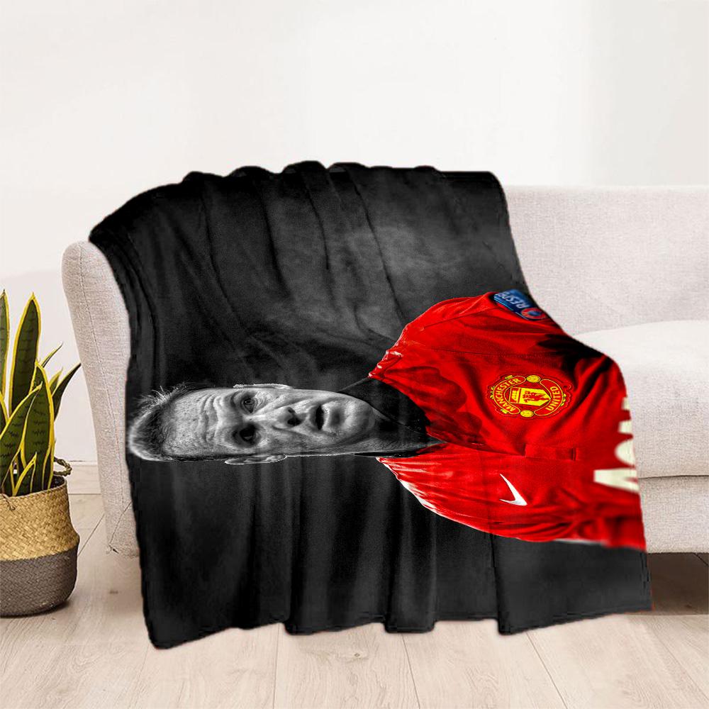 Wayne Rooney Manchester Blanket Ultra-Soft Great for Bed Office Bedding for All Seasons Stylish Decor Best Holiday Gift for Friends Family