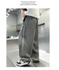 Boys' summer pants 2026 new item, mid size children's summer boys' leg binding children's thin wide leg workwear, mosquito proof pants