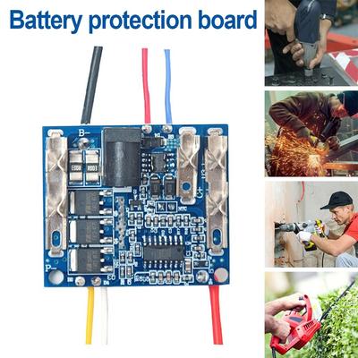 1Pcs Battery Charging Protection Board 3MOS Li-Ion Lithium Battery Pack Protection Circuit Module for Makita Power Tools 18/21V