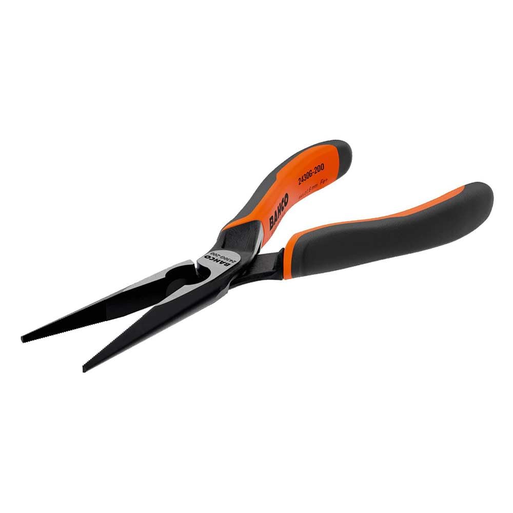 BAHCO Long Nose Radio Pliers, 200mm, BAH2430G-200