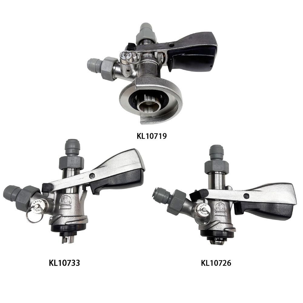 Kegland A/D/S Type Keg Coupler Stainless Connenctor with 2pcs Duotight KL06903 Beer Accessories Home Brewing