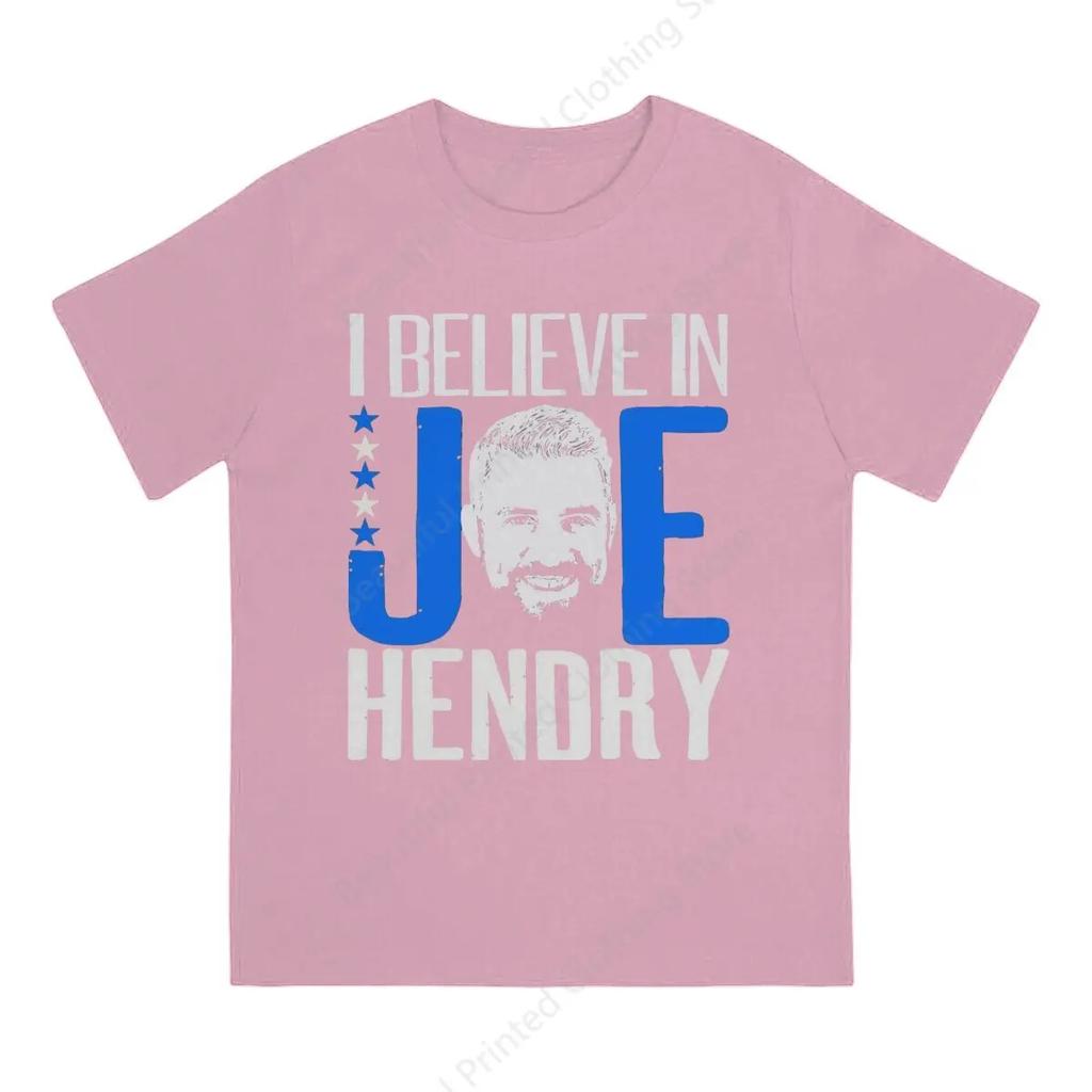 New Model 100% Cotton T-Shirt I Believe In Joe Hendry 2025 Print Breathable Unisex's Unisex's T-Shirts Loose D Short Tee