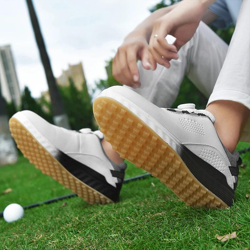 Pánské golfové boty Luxusní golfové vycházkové boty Dámské Outdoorová golfová obuv Pánské tenisky