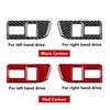 For Subaru BRZ/Toyota GR86 2013-2020 Carbon Fiber Rear Trunk Switch Button Panel Trim Stickers Car Interior Tuning Accessories