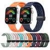 Comfortable Silicone Band with Magnetic Lock Breathable Accessory Sweat Resistant Silicone Watch Strap for Watch Fit3