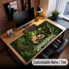 Custom Name Extended Mouse Pad,Spy × Family Gaming Desk Mat For Home Office Desktop Decor