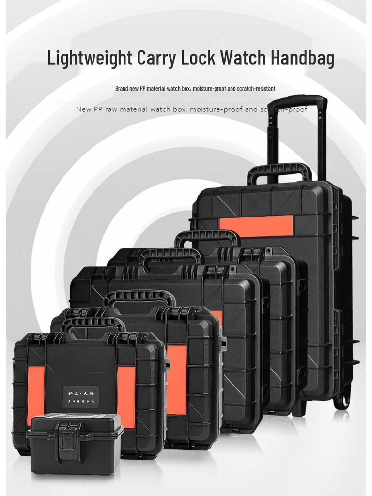 Large Capacity Cross-Border Watch Storage Trolley Case: 20-slot & 40-slot Hand-Carry Tool Display Box