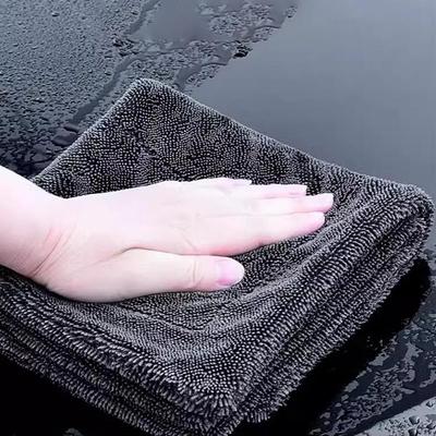 Microfiber 60*90Cm 1300Gsm One Wipe Drying Towel Car Wash Cloth Premium Cloth Thicken Soft Professional Car Cleaning