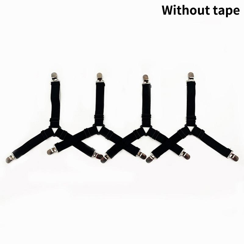1Pcs Bed Sheet Holder Straps Adjustable Elastic Band Fitted Bed Sheet Holder Fasteners Suspenders Clip Suit