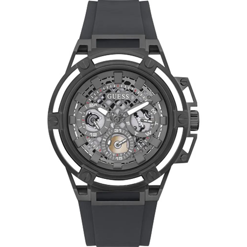 GUESS Matrix Grey Stainless steel Men s Quartz GW0423G3 серый