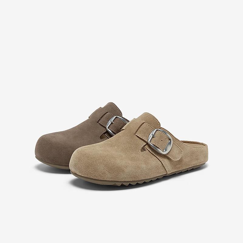 BASTO Flache Freizeit-Halbschuhe zum Hineinschlüpfen für Damen mit offener Zehenpartie