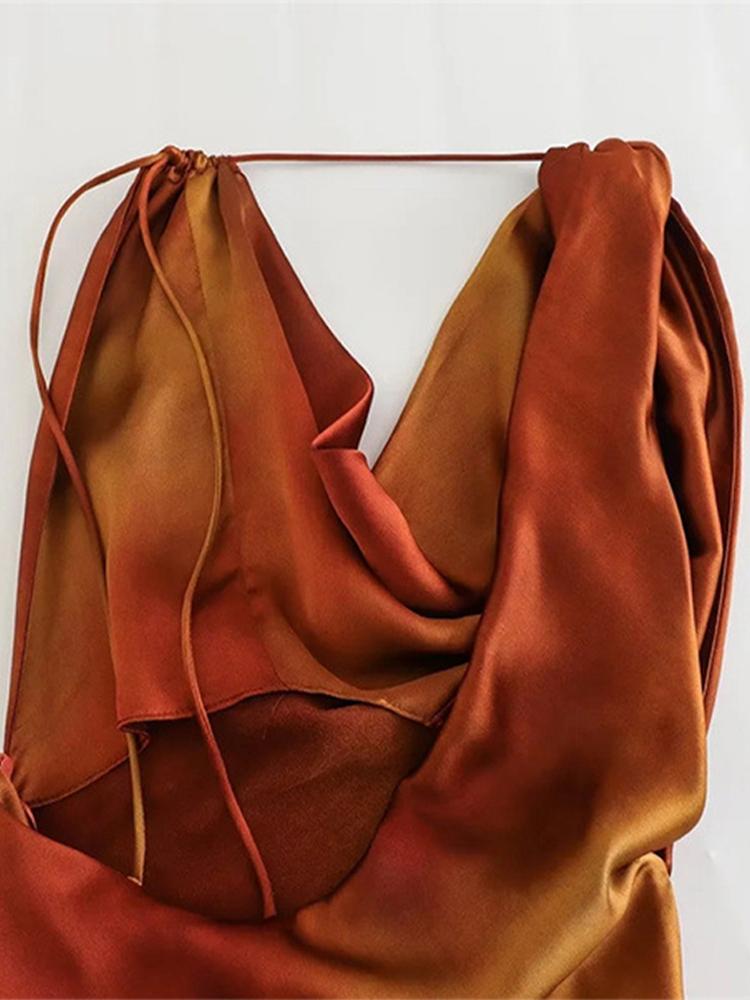 Платья женские с открытой спиной — фото 6