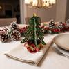 Colorful 3D Christmas Tree Card Hollow Out Xmas Invitation Card Christmas Greeting Card  Holiday