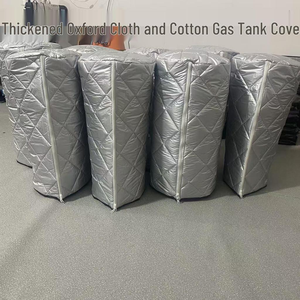 Propane Tank Outdoor Cover - Double-Sided Oxford Cloth with Cotton Padding, Thick, Dustproof, Thermal Insulation, Waterproof Protective Sleeve.