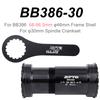 ZTTO BB386 Press Fit Bicycle Bottom Bracket And Install Tool Steel Ceramic Bearing 24 30mm MTB Road Bike BB DUB GXP Crankset