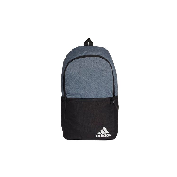 Adidas Sport Casual Trend Color Block Logo Letter Pattern Polyester Backpack Unisex Backpack Black Navy GN1978 Black/Navy Blue