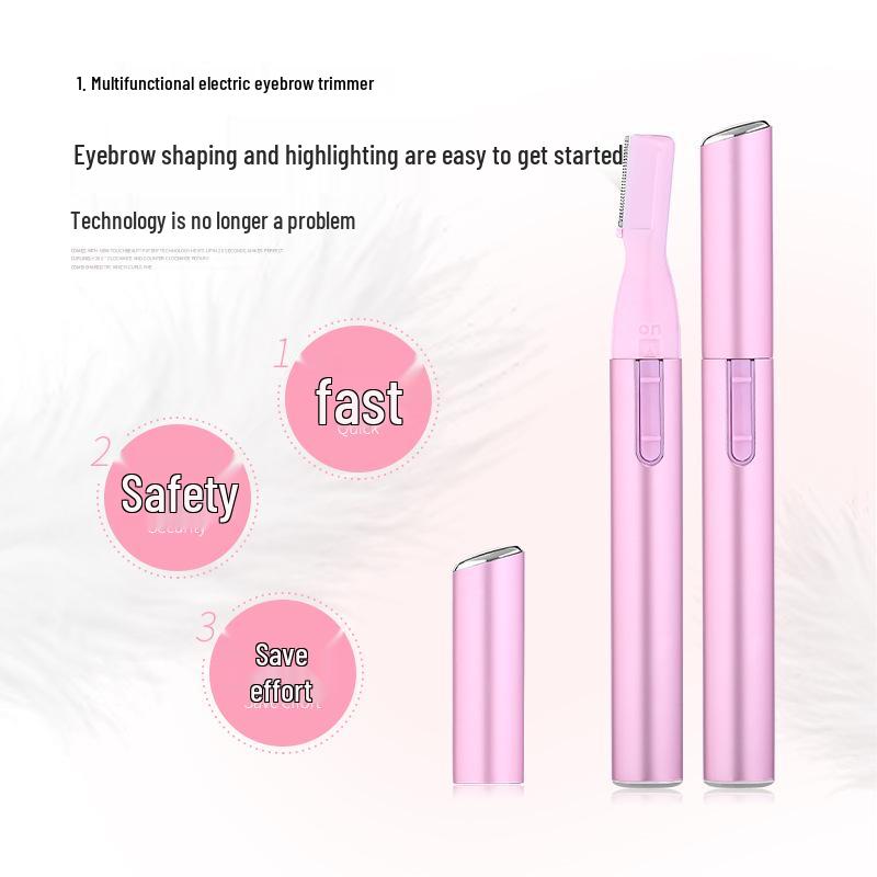 Automatic Electric Eyebrow Trimmer for Men & Women – Hair Removal & Beauty Tool
